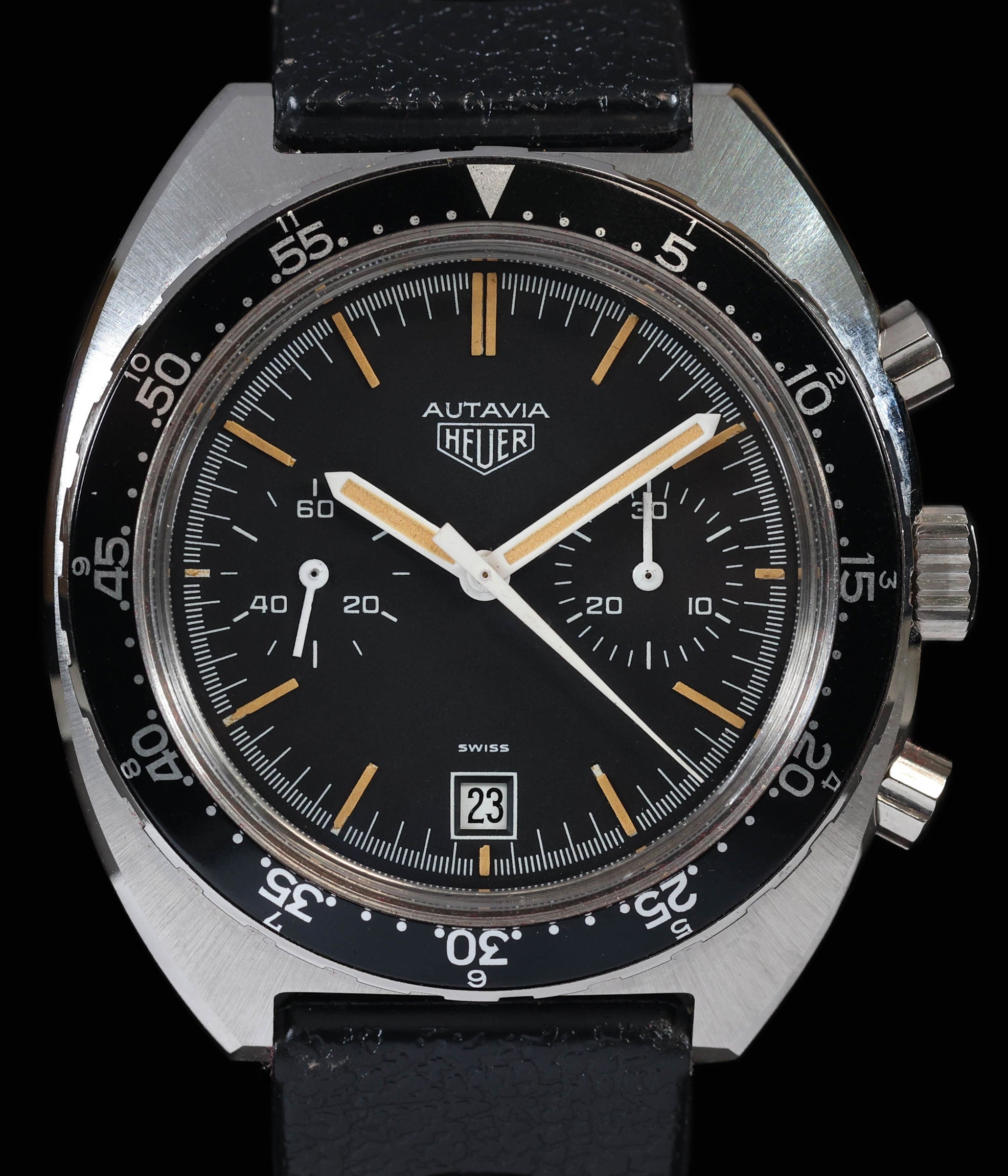 Heuer Autavia 73463 Israeli Defence Force (IDF) – Crown Vintage