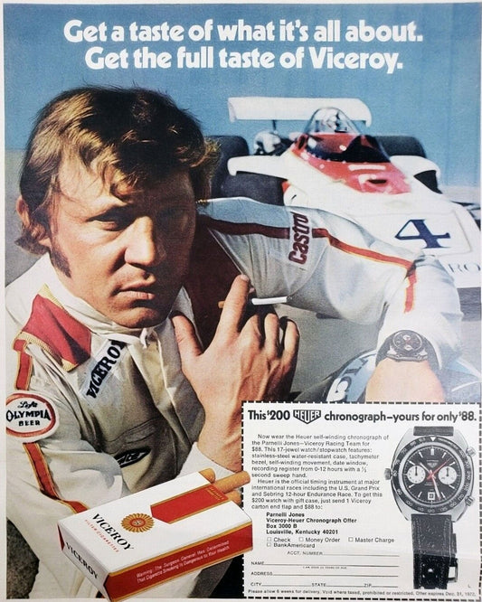 Heuer Autavia Viceroy: Cigarettes, Racing, and the Chronograph that Defined an Era