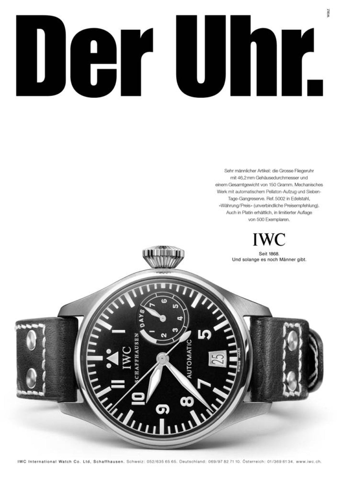 History of IWC Watches and Aviation | Crown Vintage Watches