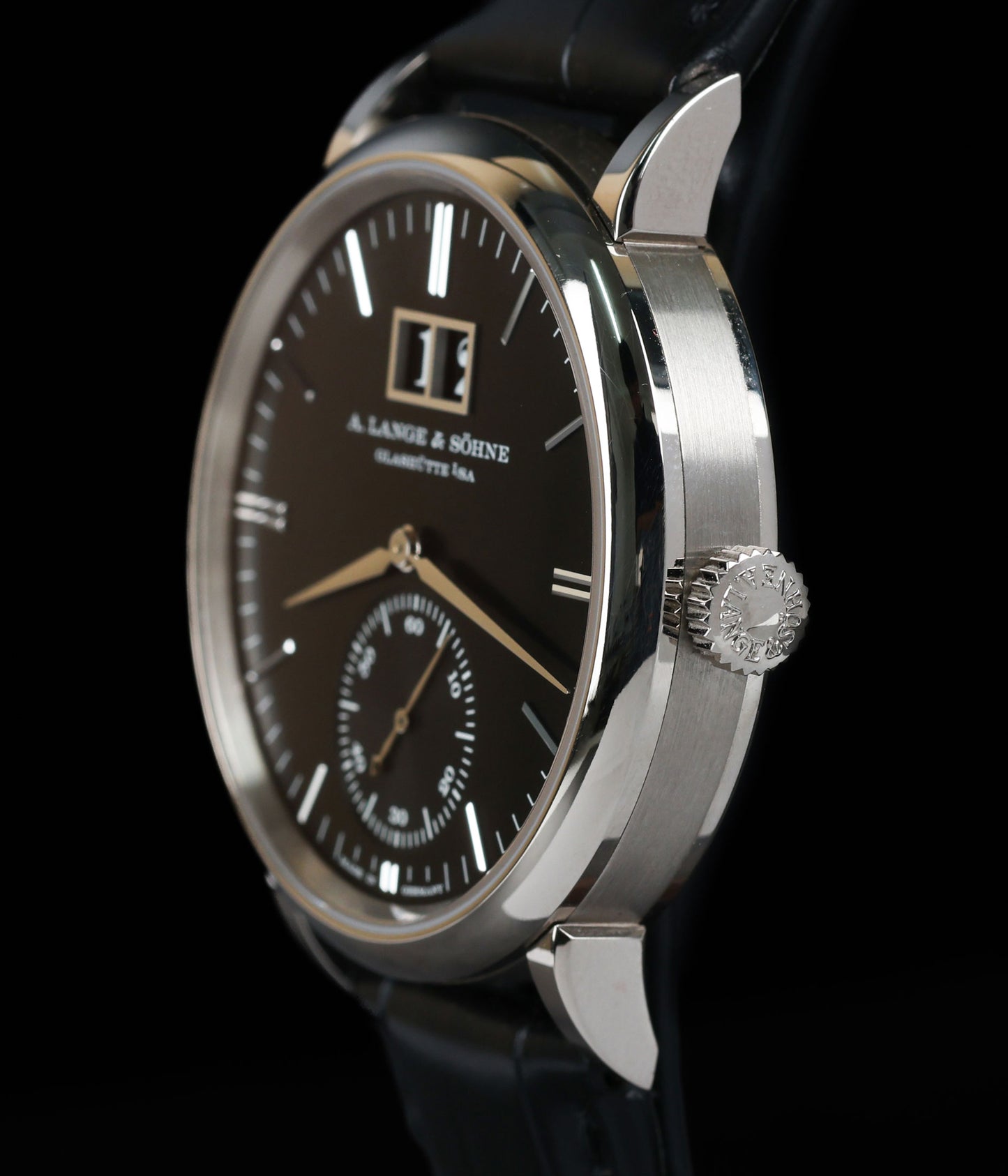 Vintage A.Lange & Sohne 38MM Saxonia Outsize Date 381.029 | 2019 | Crown Vintage Watches