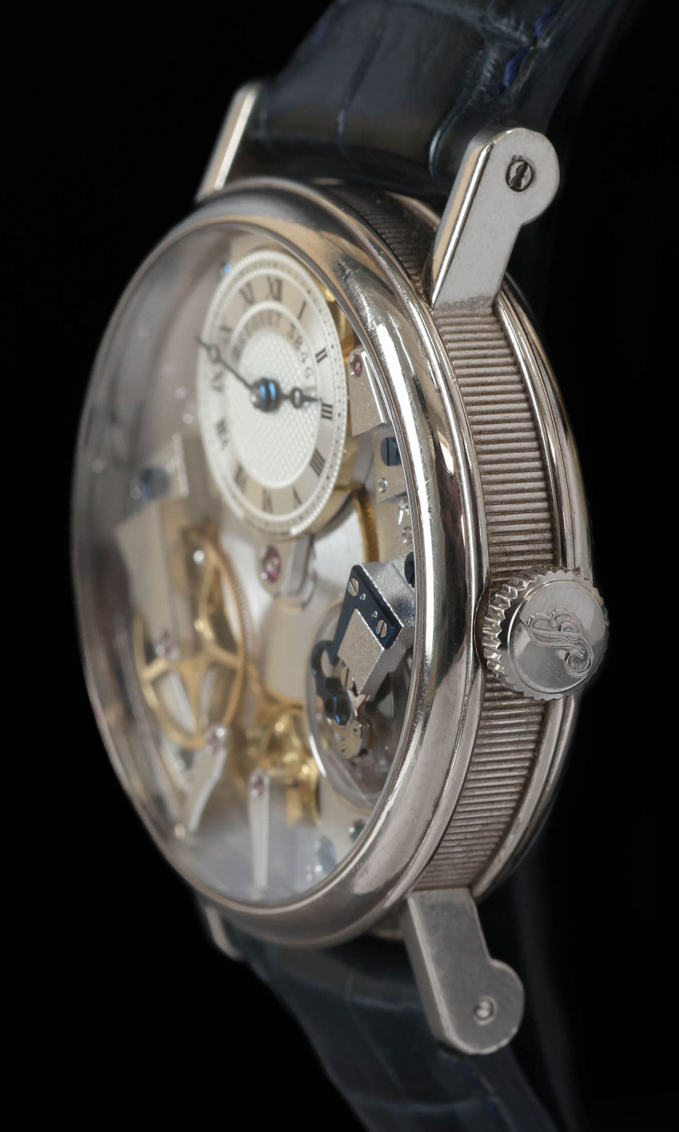 Vintage Breguet 37MM 7027BB/11/9V6 Tradition Dial 2009 | Crown Vintage Watches