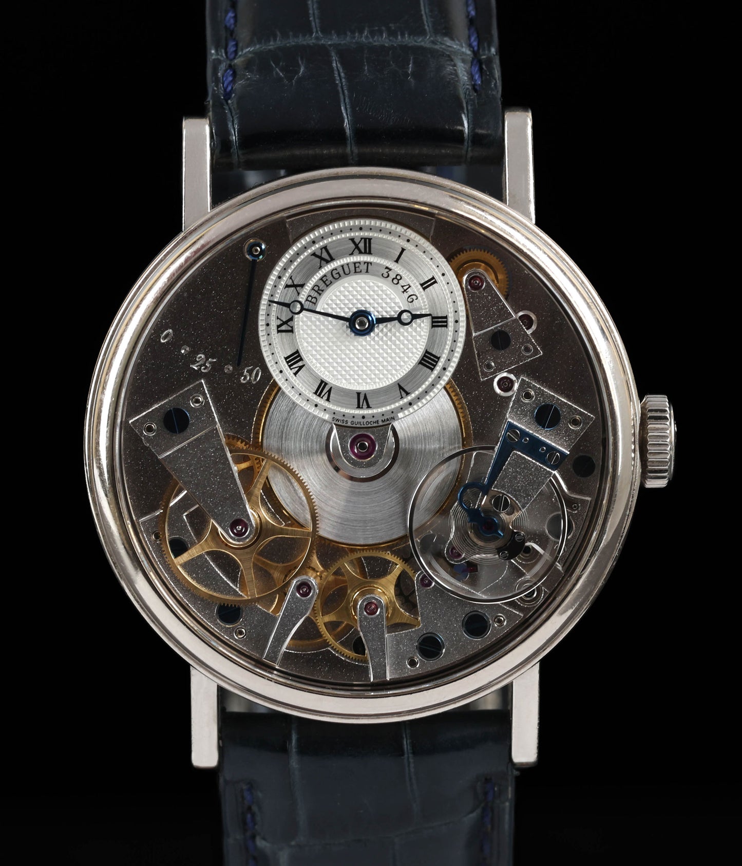 Vintage Breguet 37MM 7027BB/11/9V6 Tradition Dial 2009 | Crown Vintage Watches