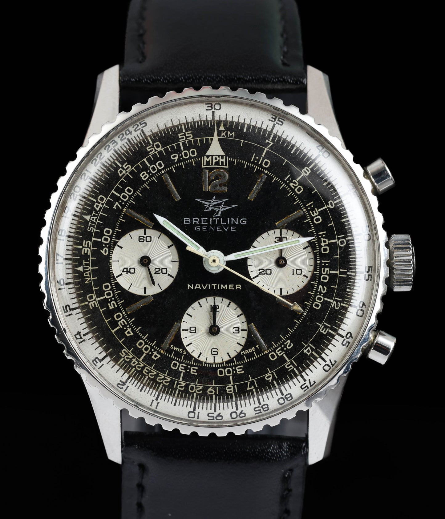 Pre-owned Vintage Breitling Navitimer 806 41MM Circa 1960s | Crown Vintage Watches