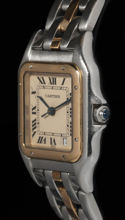Pre-owned vintage Cartier Panthere Date 1100 27MM Circa 1990s | Crown Vintage Watches