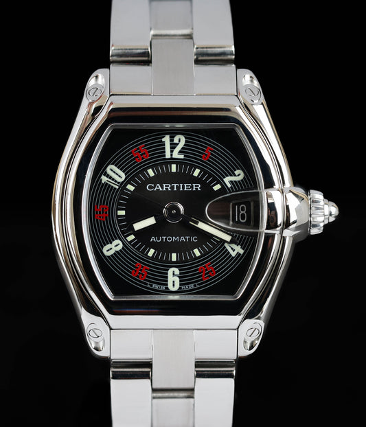 Vintage Cartier Roadster 2510 'Black Roulette' 2000s | Crown Vintage Watches