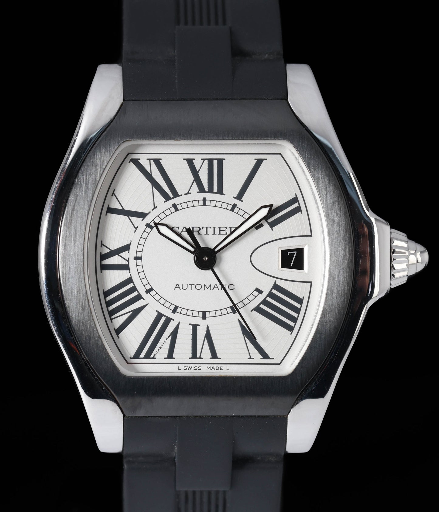 Pre-owned vintage Cartier Roadster 39mm 3312 2000s | Crown Vintage Watches