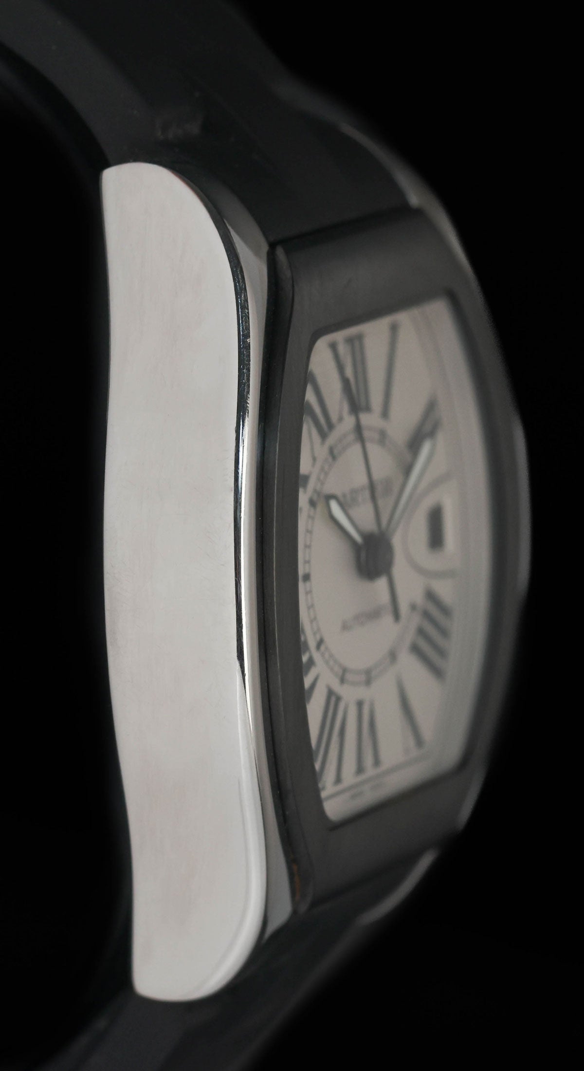 Pre-owned vintage Cartier Roadster 39mm 3312 2000s | Crown Vintage Watches