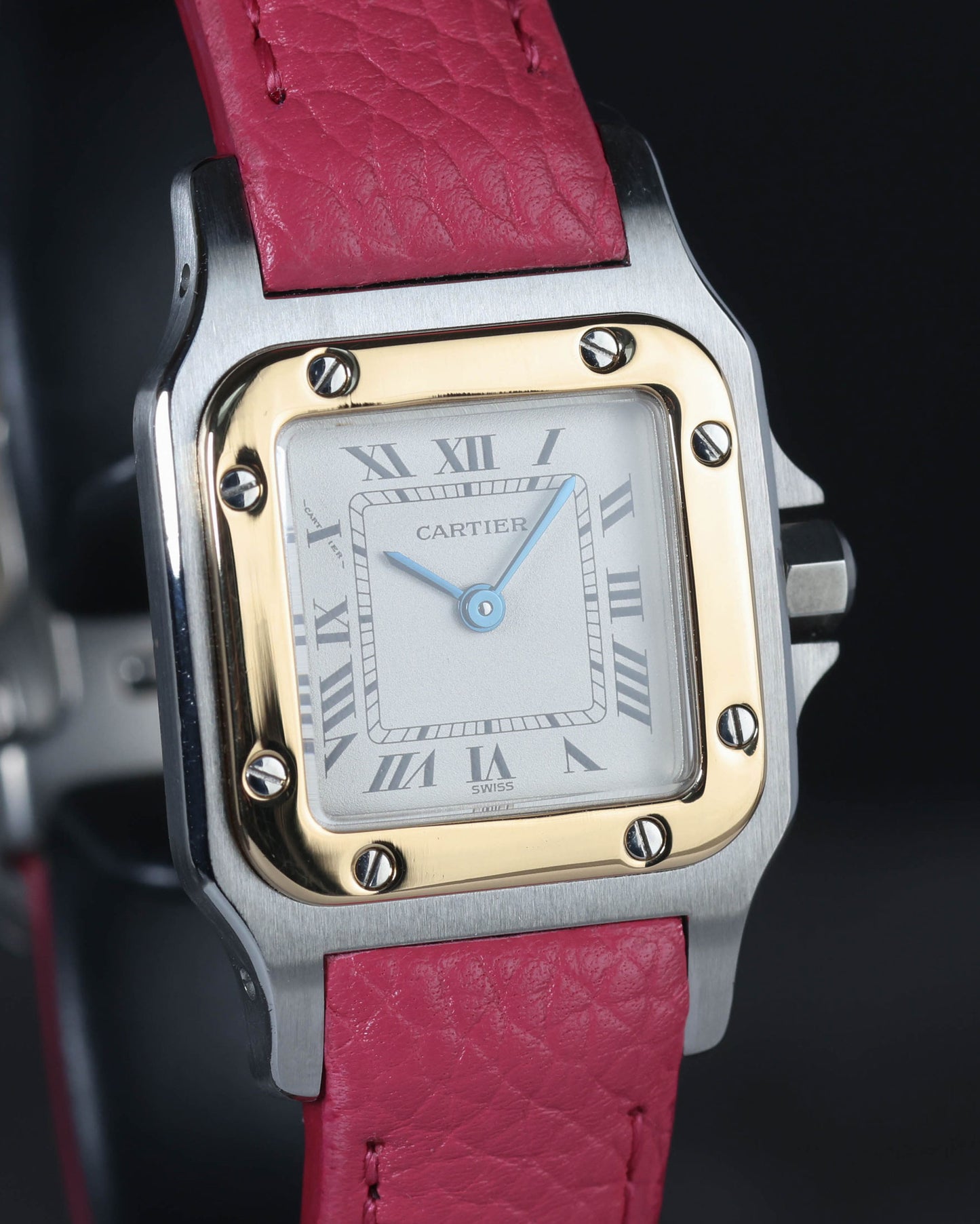 Pre-owned vintage Cartier Santos Galbee 1567 24MM | Crown Vintage Watches