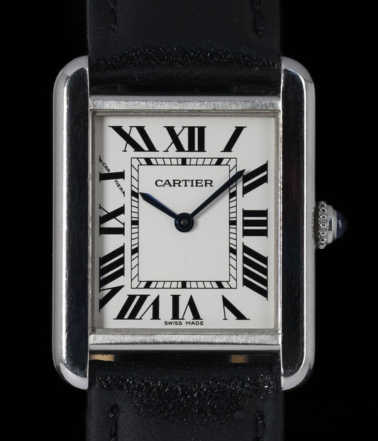 Pre-owned vintage Cartier Tank Solo Ref 3170 Circa 2010 | Crown Vintage Watches