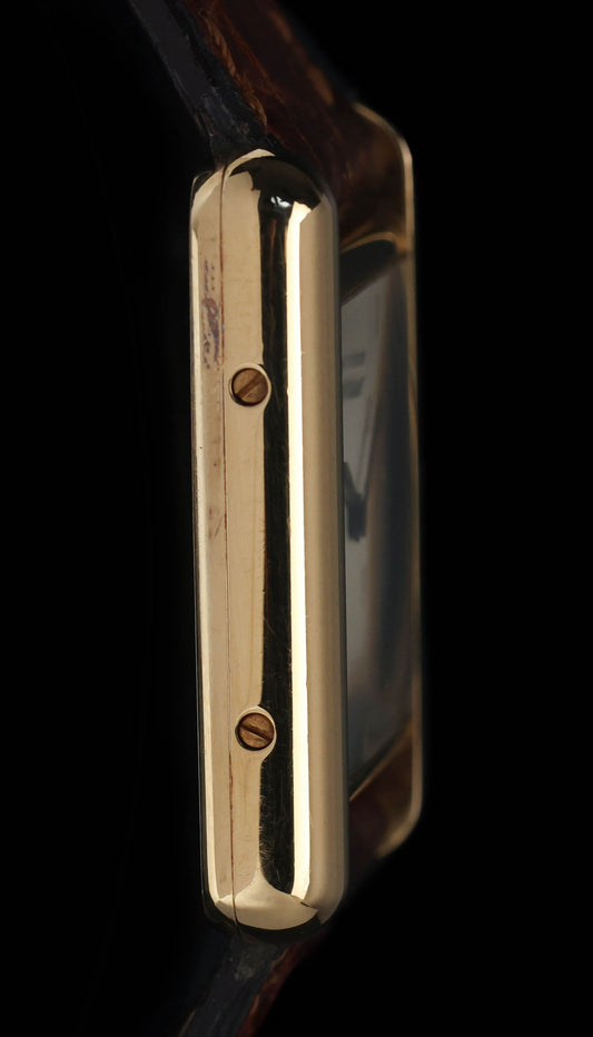 Pre-owned vintage Cartier Tank Vermeil Ref 1613 | 1997 w/ Papers | Crown Vintage Watches