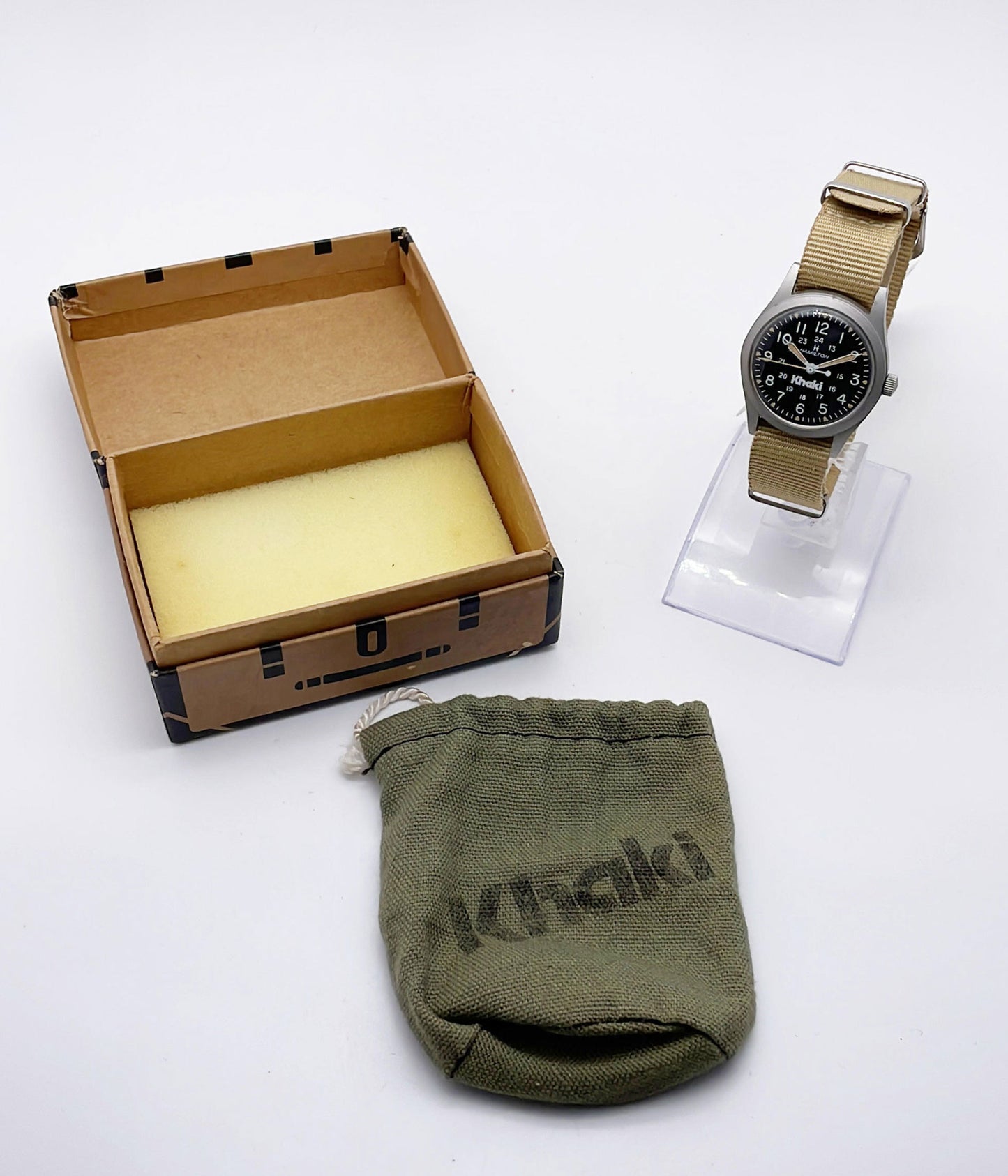 Preowned vintage Hamilton Khaki Field 921980 34MM Circa 1980s | Crown Vintage Watches