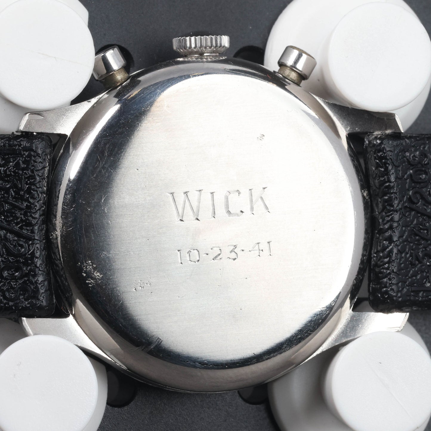 Preowned vintage Heuer 345A 'Abercrombie & Fitch' 39mm 1940 | Crown Vintage Watches