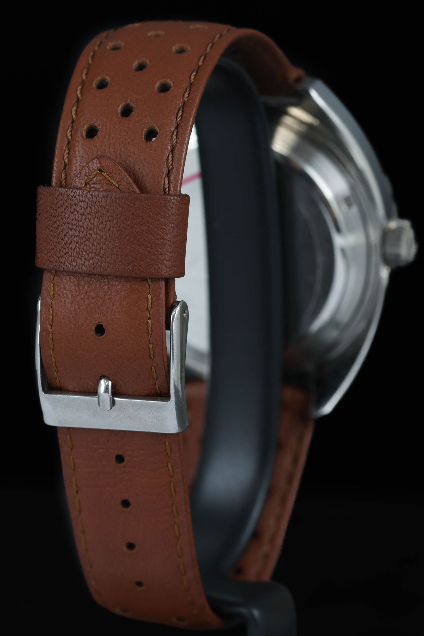 Pre-owned vintage Heuer Autavia 1163 GMT - Mark 2 'Red Needles' Tropical Dial 42mm Circa 1970s | Crown Vintage Watches