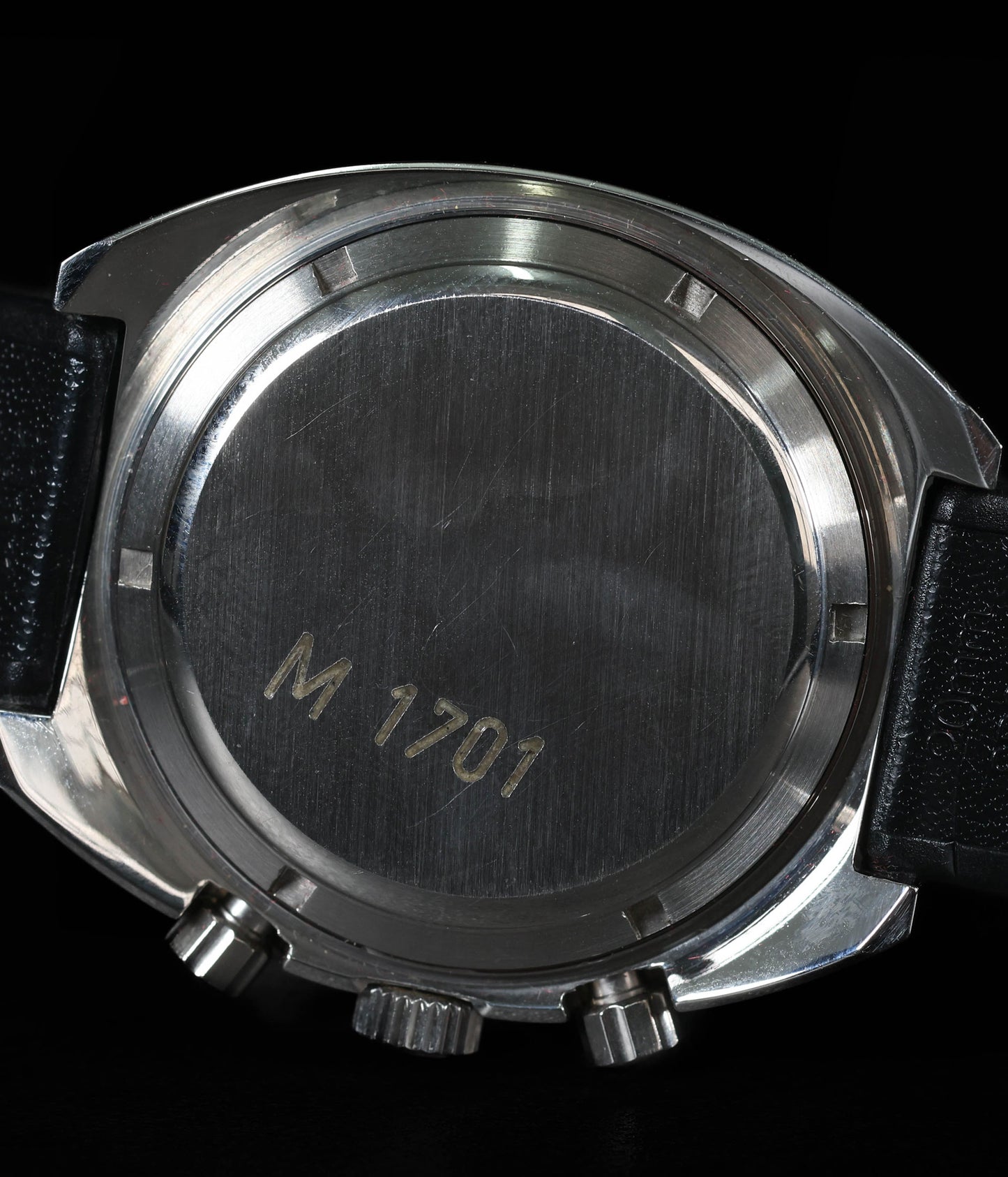 Pre-owned vintage Heuer Autavia 73463 Israeli Defence Force (IDF) 42mm Circa 1972 | Crown Vintage Watches