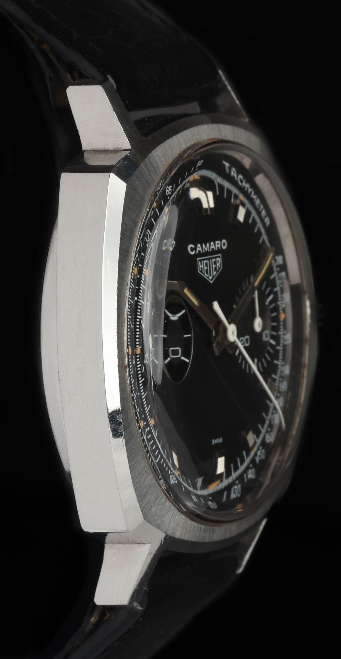 Pre-owned vintage Heuer Camaro 30 7743NT 37MM 1968 1970 | Crown Vintage Watches