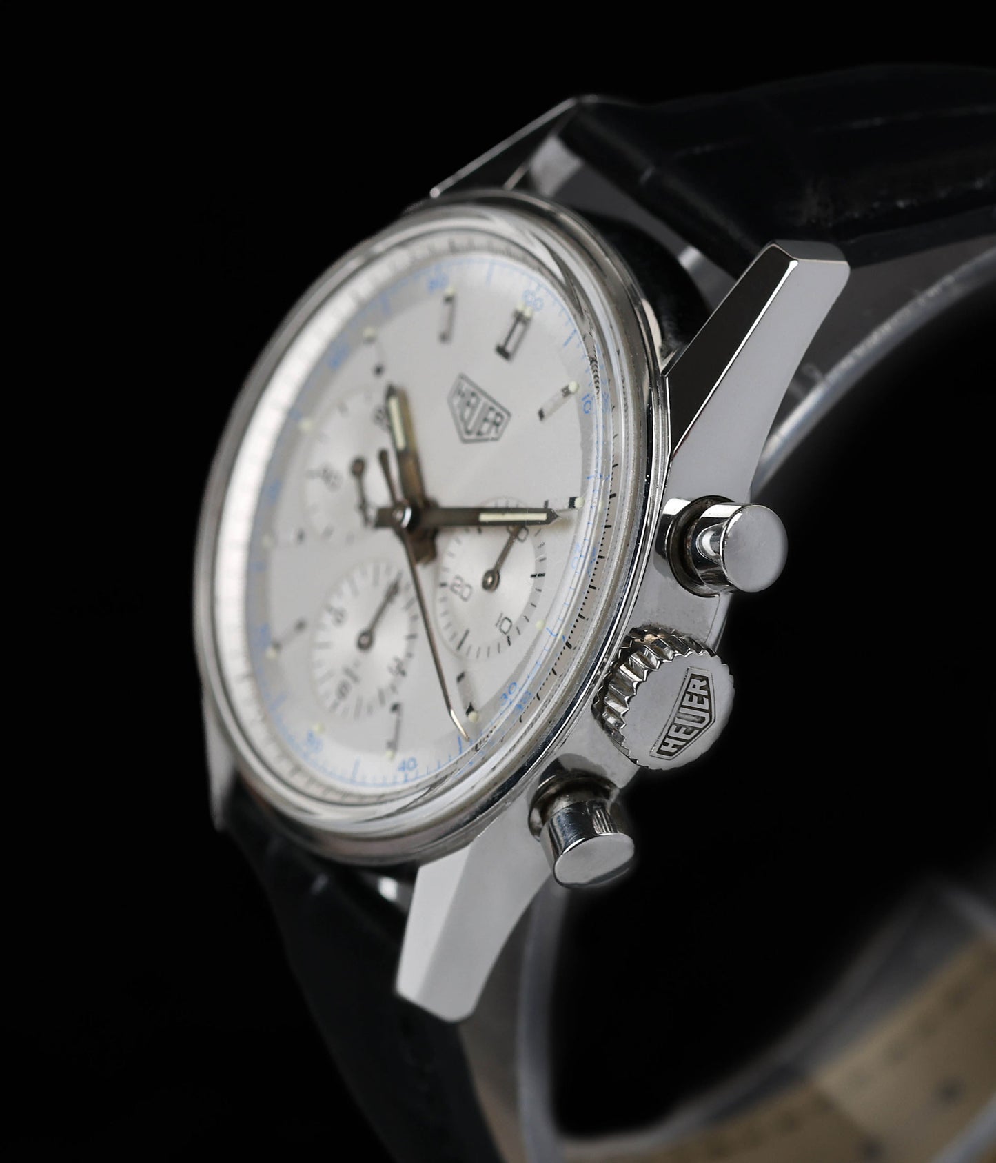 Heuer Carrera 36MM Re-edition Chronograph CS3110 1990s | Crown Vintage Watches