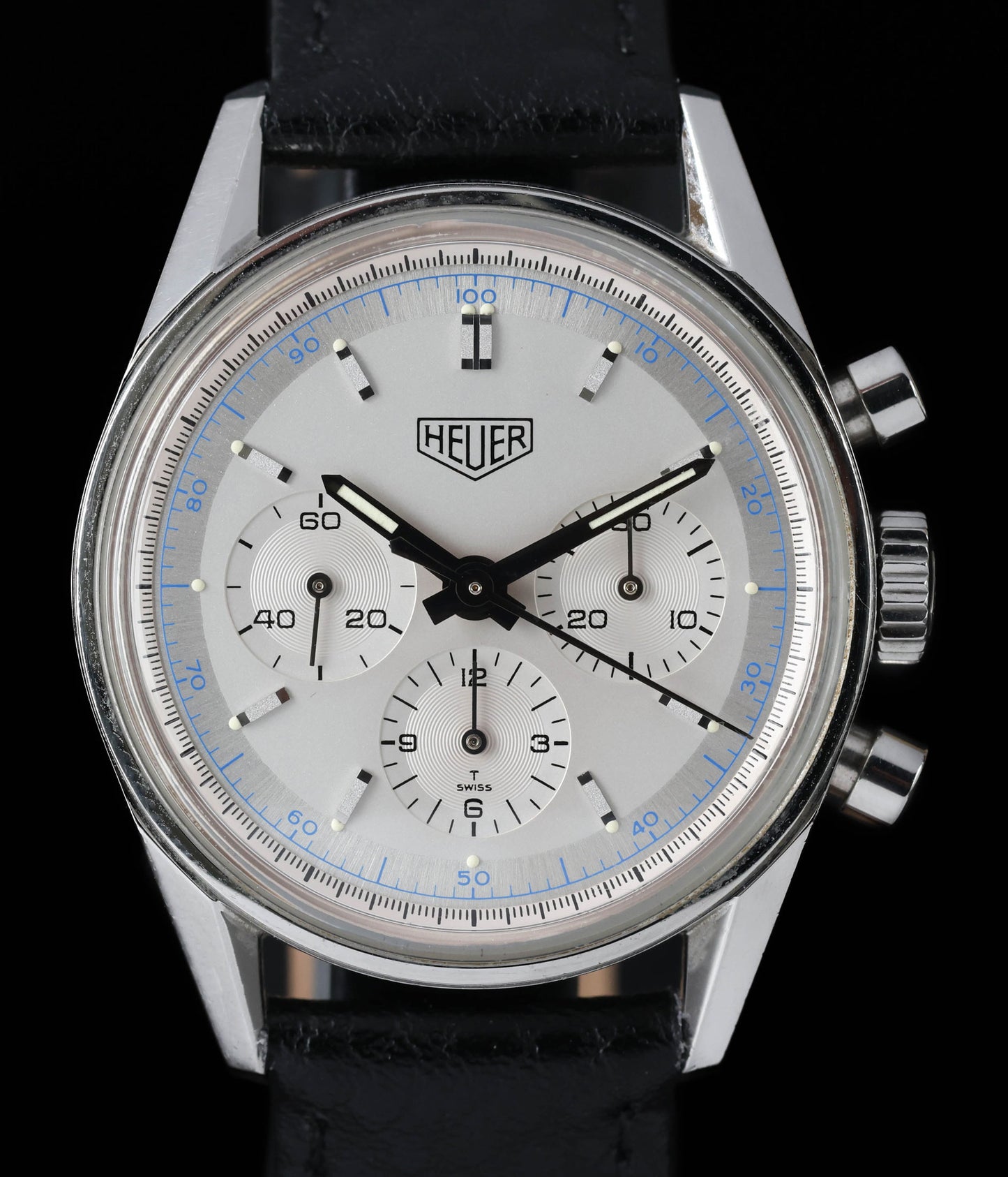Tag Heuer Carrera 36MM Re-edition Chronograph CS3110 circa 2006 | Crown Vintage Watches