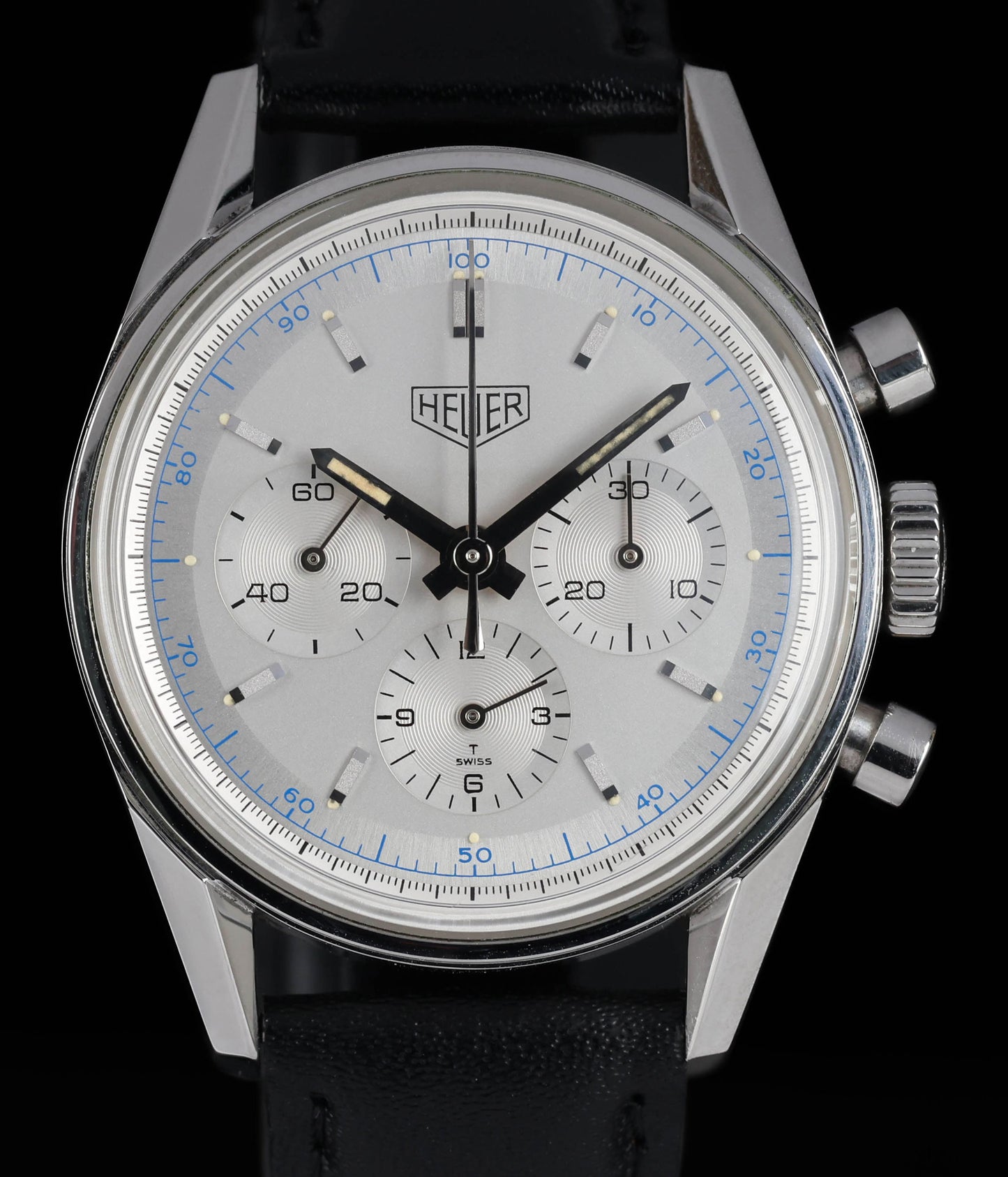 Heuer Carrera 36MM Re-edition Chronograph CS3110 circa 2000s | Crown Vintage Watches