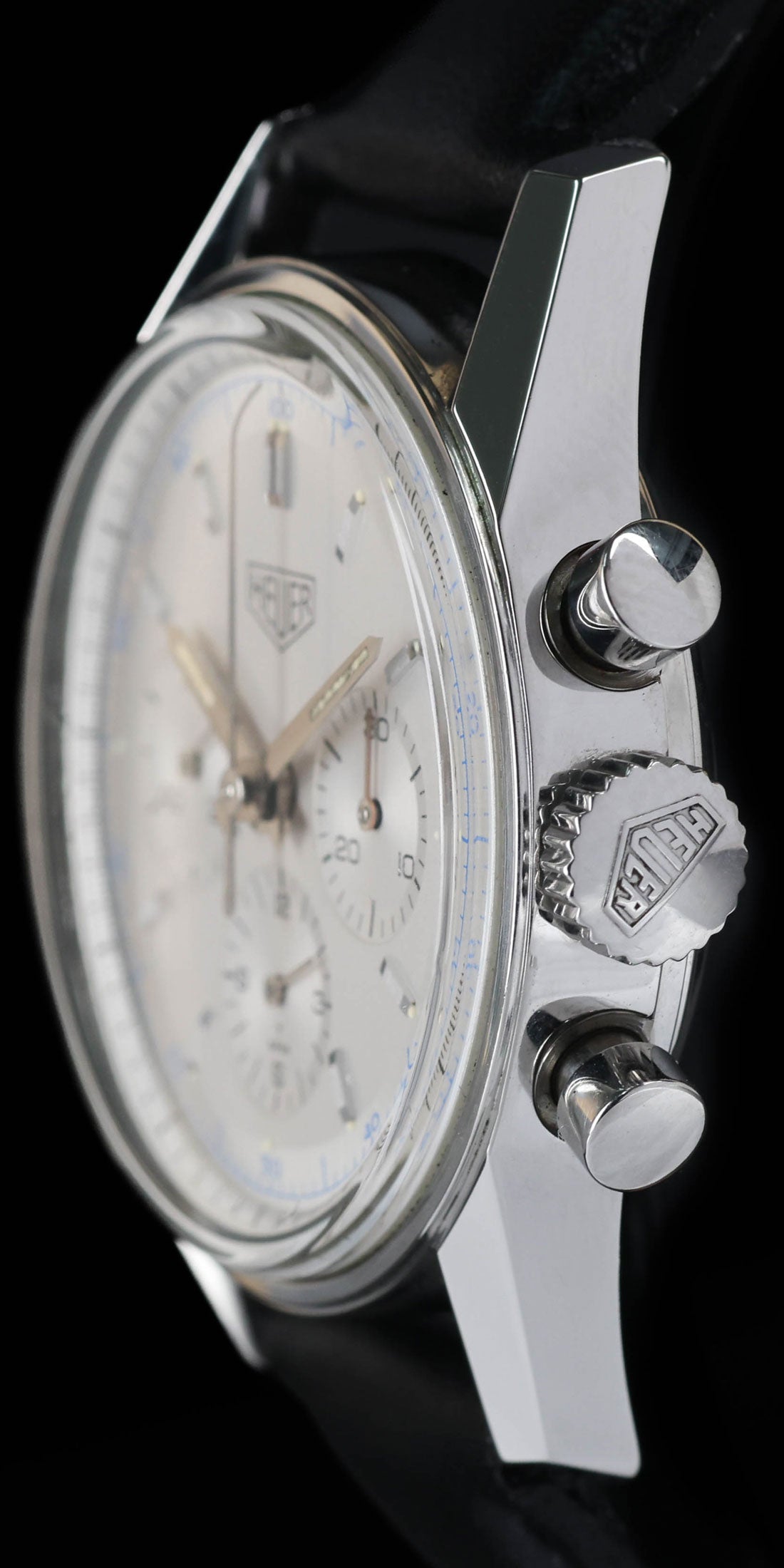 Heuer Carrera 36MM Re-edition Chronograph CS3110 circa 2000s | Crown Vintage Watches