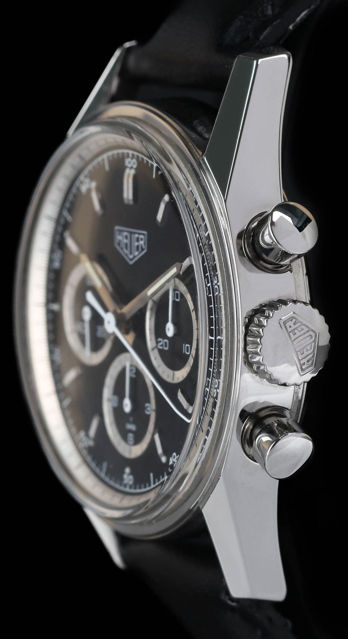Heuer Carrera Re-edition CS3113 36MM Circa 2000 | Crown Vintage Watches