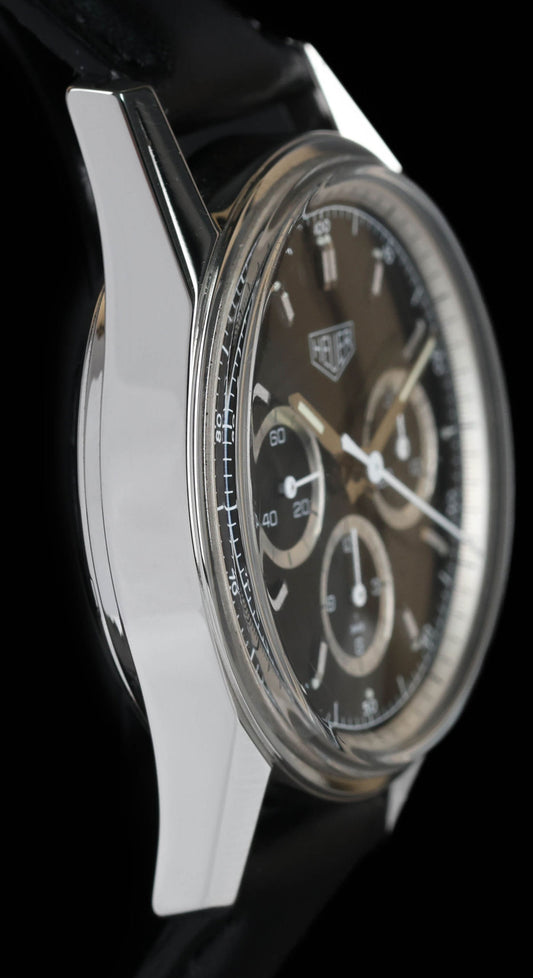 Heuer Carrera Re-edition CS3113 36MM Circa 2000 | Crown Vintage Watches