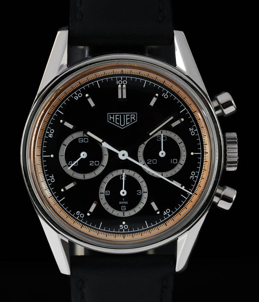 Pre-owned vintage Heuer Carrera Re-edition CS3113 36MM Circa 2000 | Crown Vintage Watches