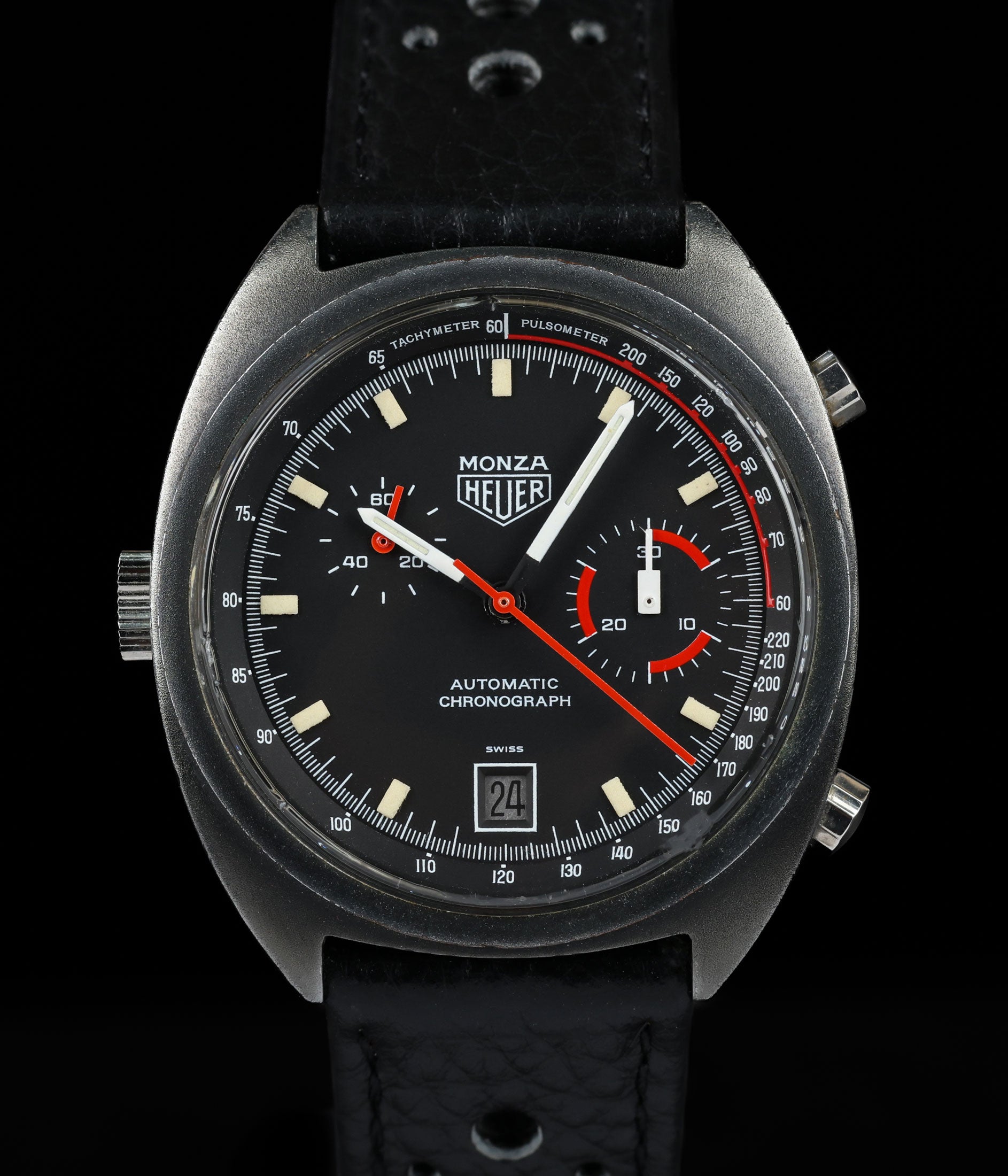 Vintage Heuer Monza 150.501 39MM Circa 1976 | Crown Vintage Watches