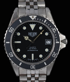 Heuer Professional Diver 1000 Ref 980.013 36MM Circa 1980s