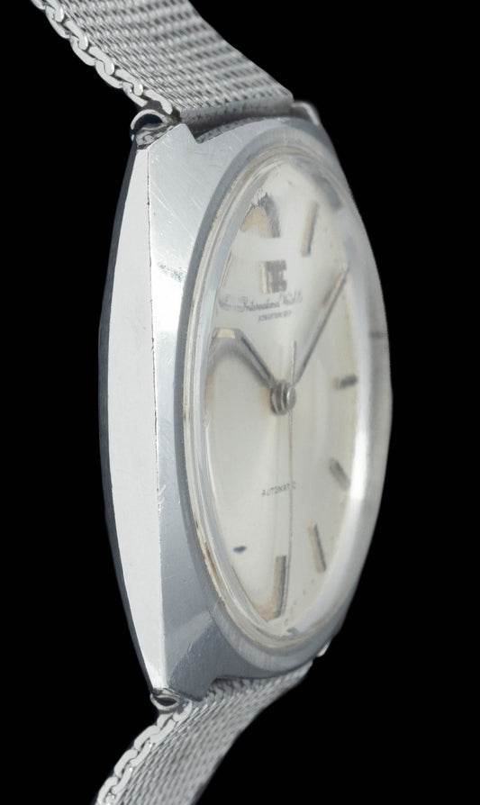 Preowned vintage IWC Schaffhausen 'Cushion Case' cal 8541 36mm circa 1960s | Crown Vintage Watches