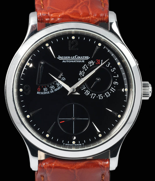 Preowned vintage Jaeger‑LeCoultre Master Réserve de Marche 140.8.93.S 37mm 2000s | Crown Vintage Watches