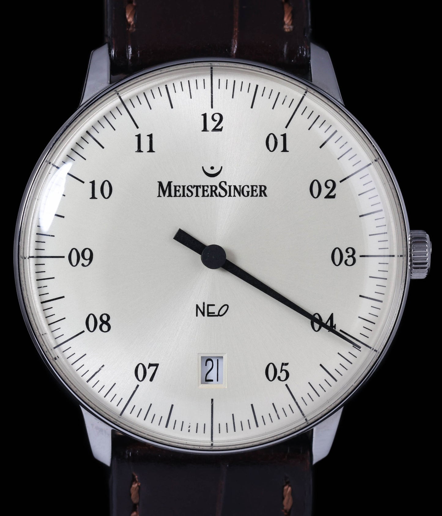 Pre-owned vintage Meister Singer Neo 36mm Circa 2010s | Crown Vintage Watches