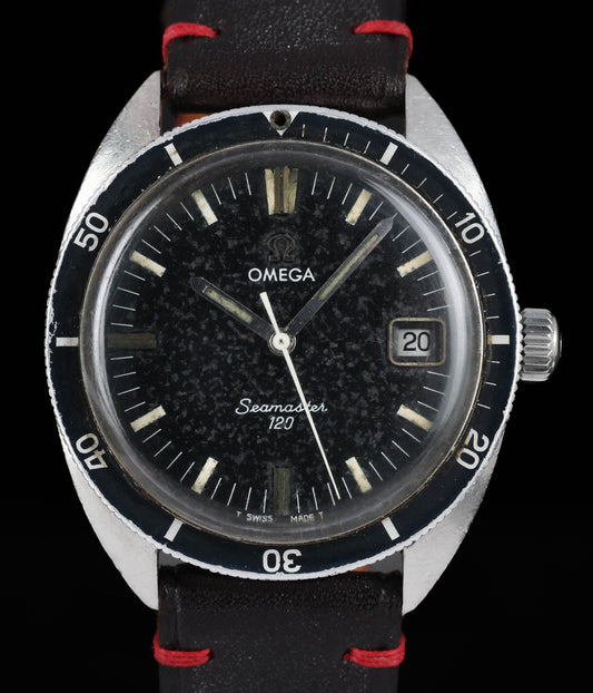 Pre-owned vintage Omega 166.027 Seamaster 120 M Stardust Dial 37MM 1967 | Crown Vintage Watches