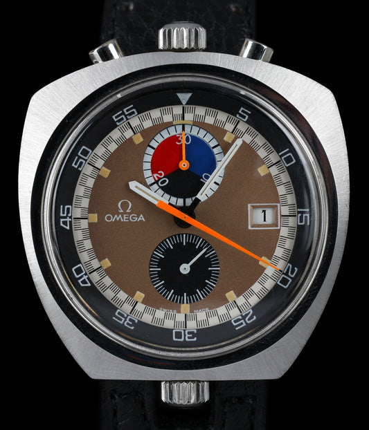 Pre-owned vintage Omega Bullhead 146.011 43MM 1969 | Crown Vintage Watches