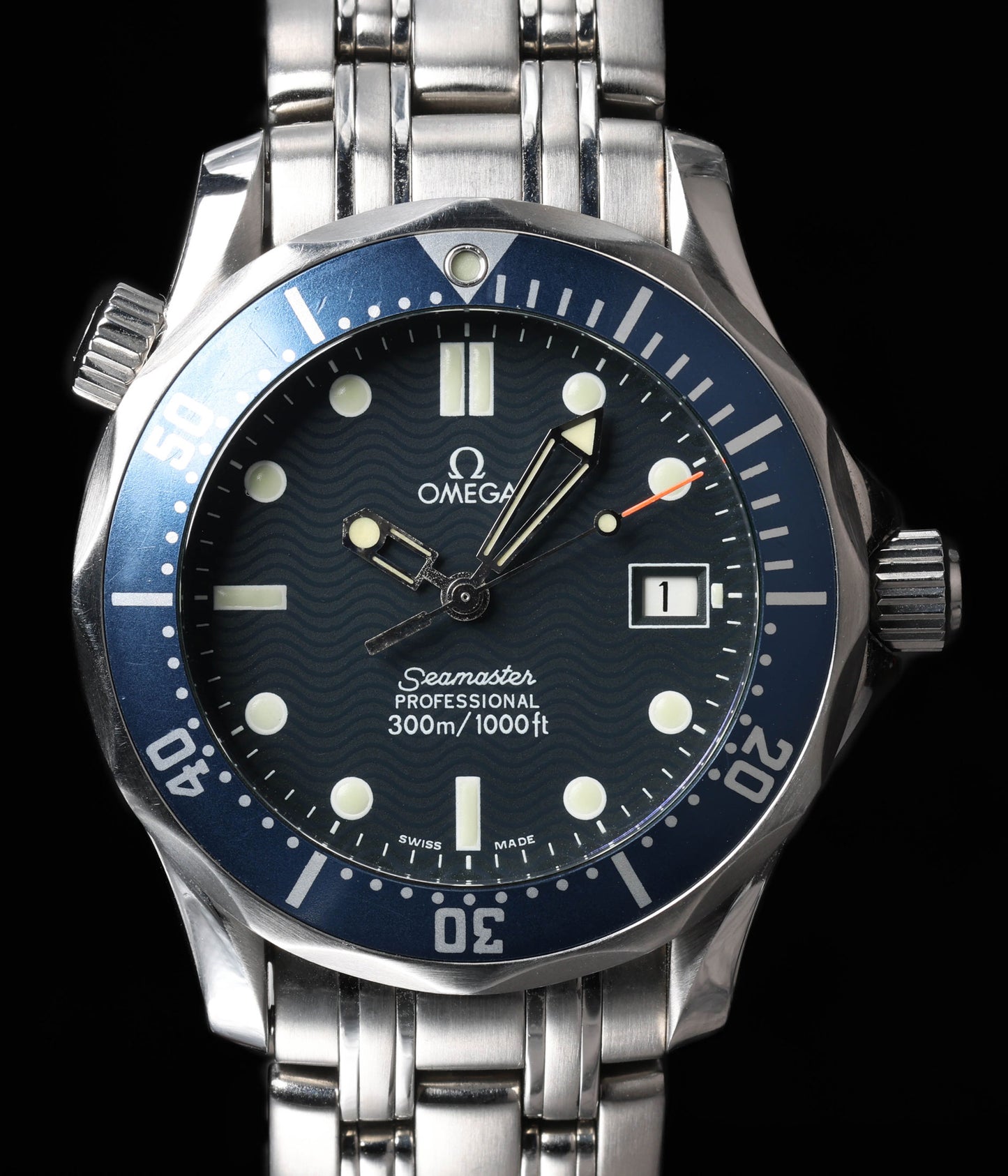 Pre-owned vintage Omega Seamaster 300m Ref. 2561.80 36MM Circa 90s | Crown Vintage Watches