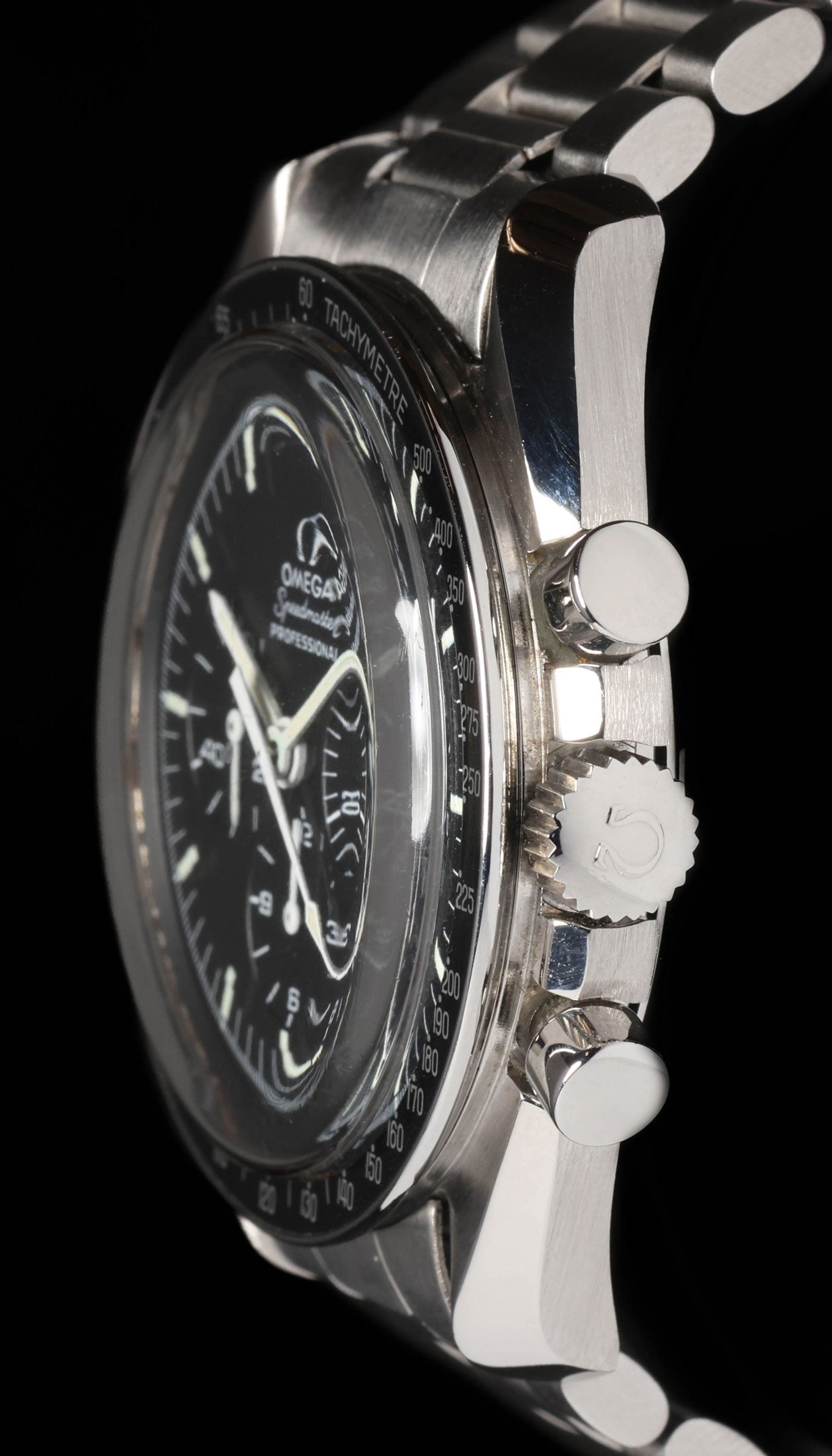 Pre-owned vintage Omega Speedmaster Professional 'Straight Writing' 145.022-69ST 42mm Circa 1971 | Crown Vintage Watches