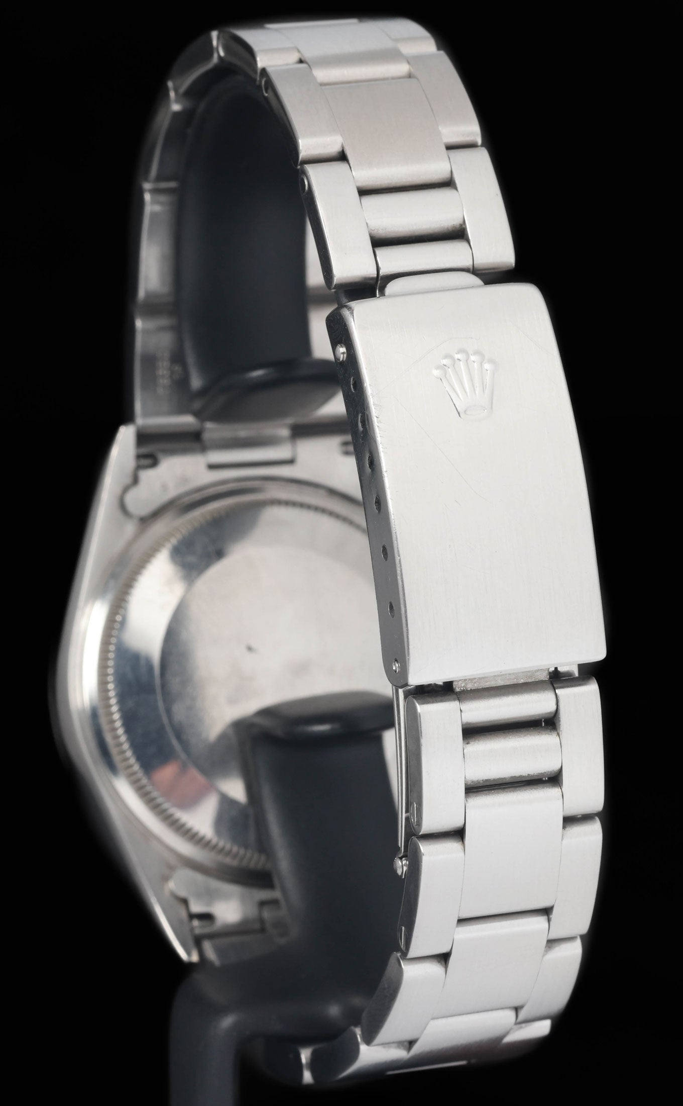 Preowned vintage Rolex Air-King 14000 Black Dial 34mm 1999 Box & Papers | Crown Vintage Watches