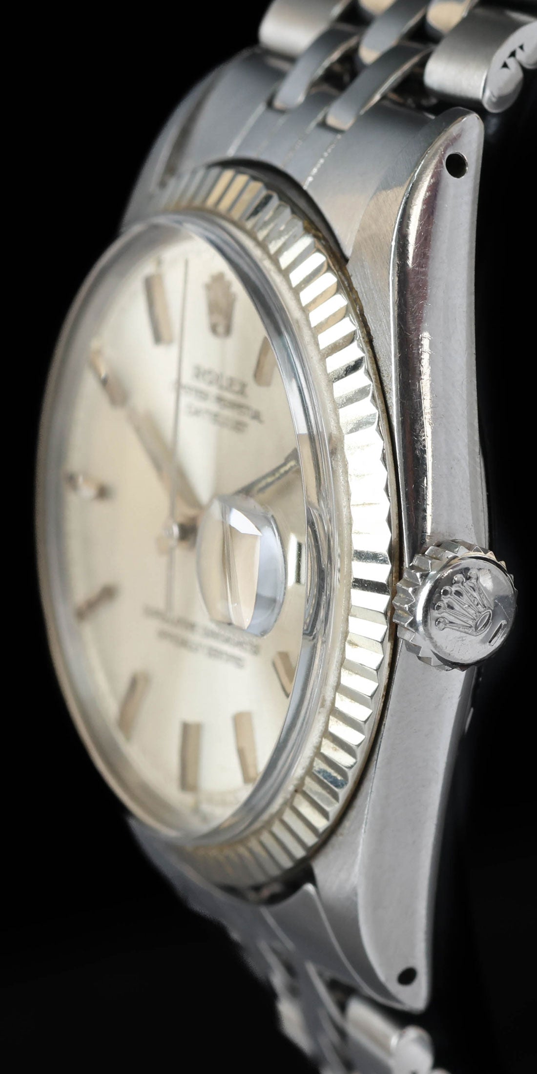 Pre-owned vintage Rolex Datejust 1601 36MM 'Pie Pan' 1966| Crown Vintage Watches