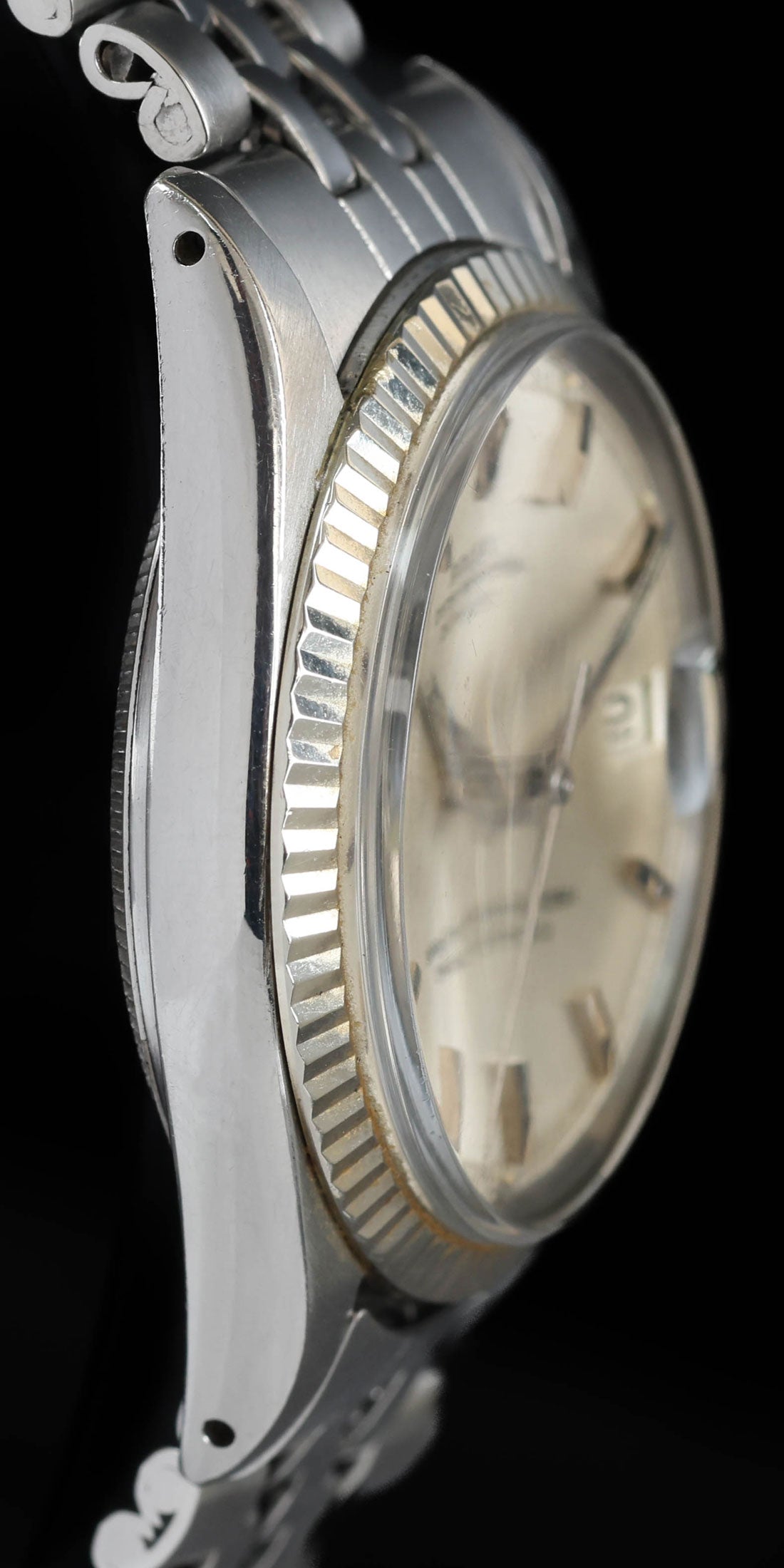 Pre-owned vintage Rolex Datejust 1601 36MM 'Pie Pan' 1966| Crown Vintage Watches