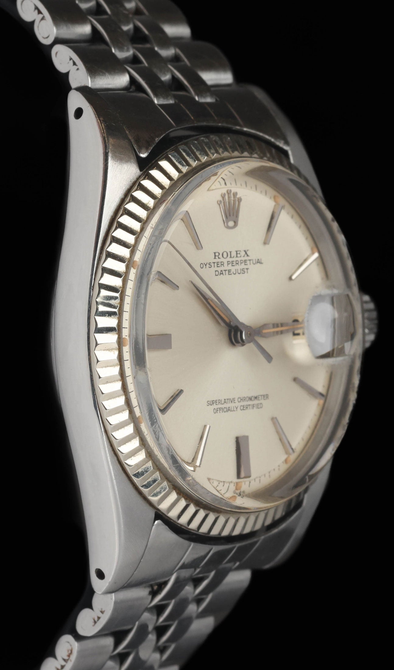 Pre-owned vintage Rolex Datejust 1601 'Dauphine Hands' 36MM 1963 | Crown Vintage Watches