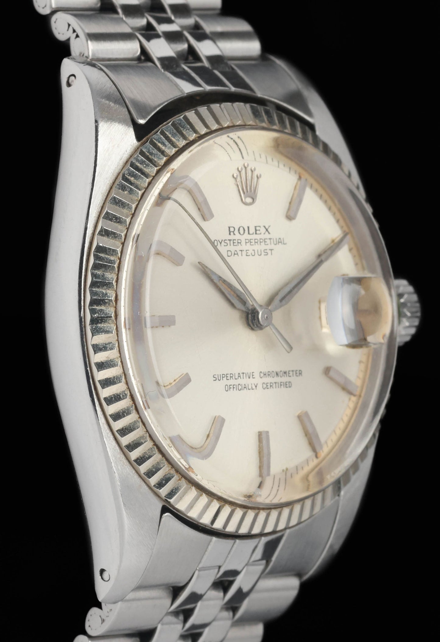 Pre-owned vintage Rolex Datejust 1601 'Dauphine Hands' 36mm 1962 | Crown Vintage Watches