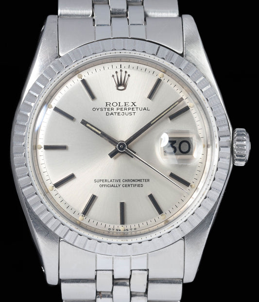 Preowned vintage Rolex Datejust 1601 'Sigma Dial' 36MM 1974 | Crown Vintage Watches