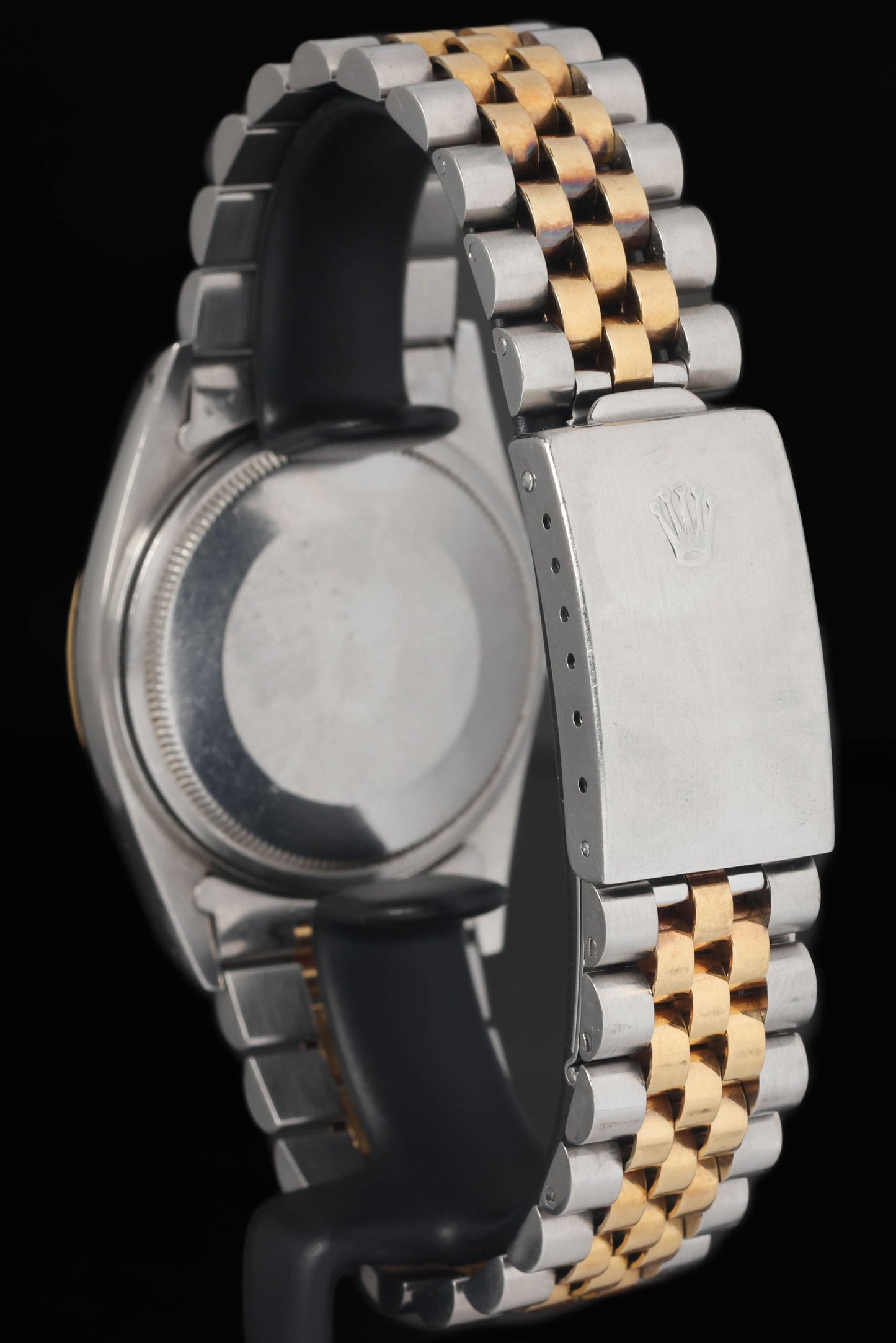 Preowned vintage Rolex Datejust 16013 'Linen Dial' 36mm Two-Tone Jubilee Circa 1984 | Crown Vintage Watches