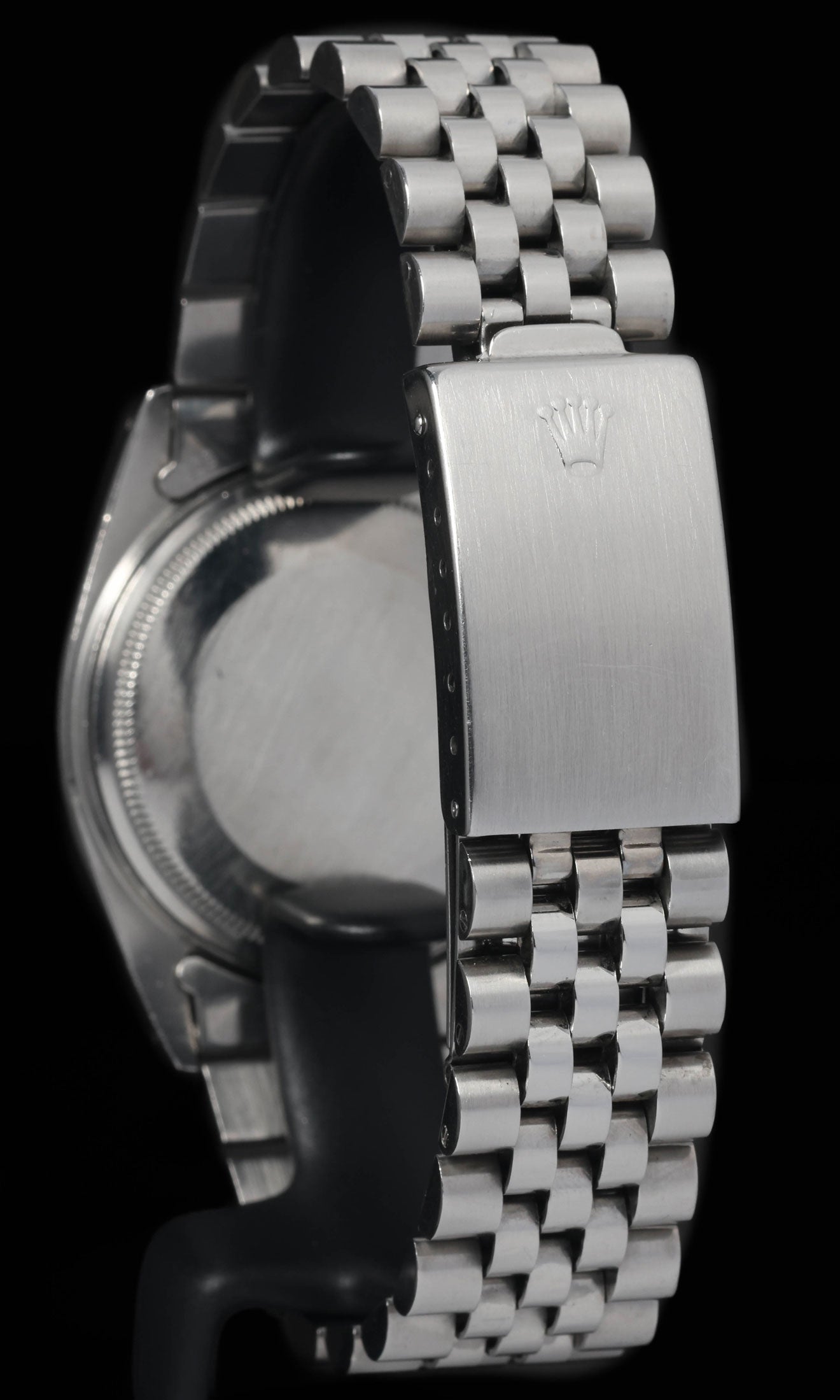 Preowned vintage Rolex Datejust 1603 'Linen Dial' 36mm 1973 | Crown Vintage Watches