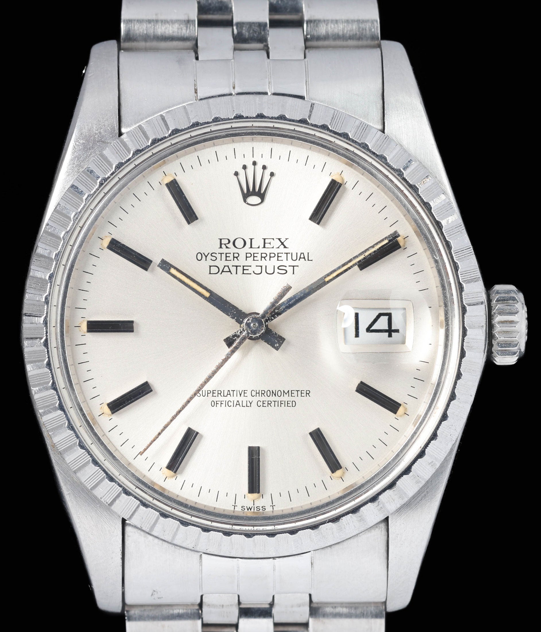Rolex Datejust 16030 'Silver Dial' 36mm 1982 Box & Papers – Crown