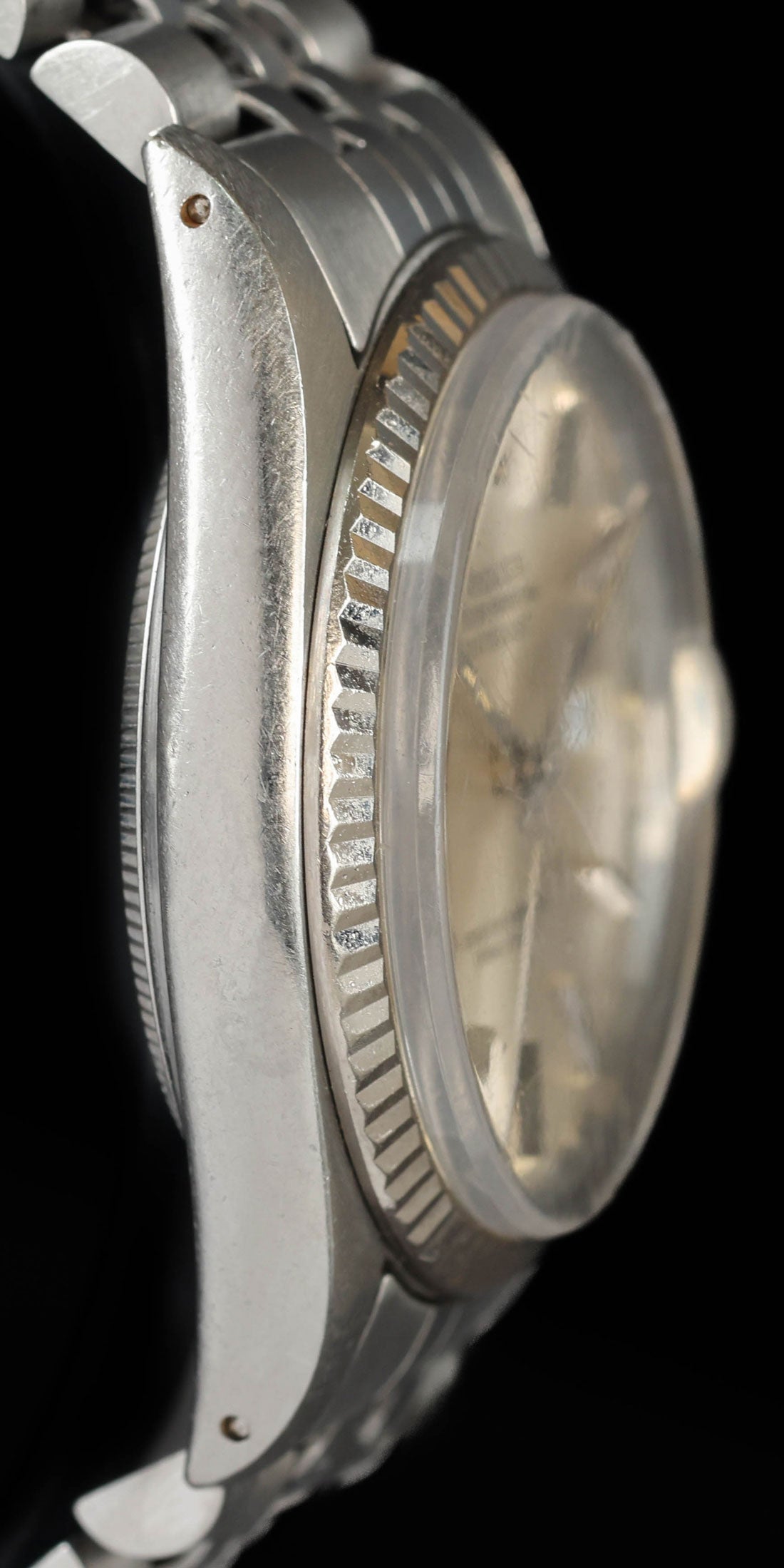 Pre-owned vintage Rolex Datejust 16014 36MM Silver 1984 | Crown Vintage Watches