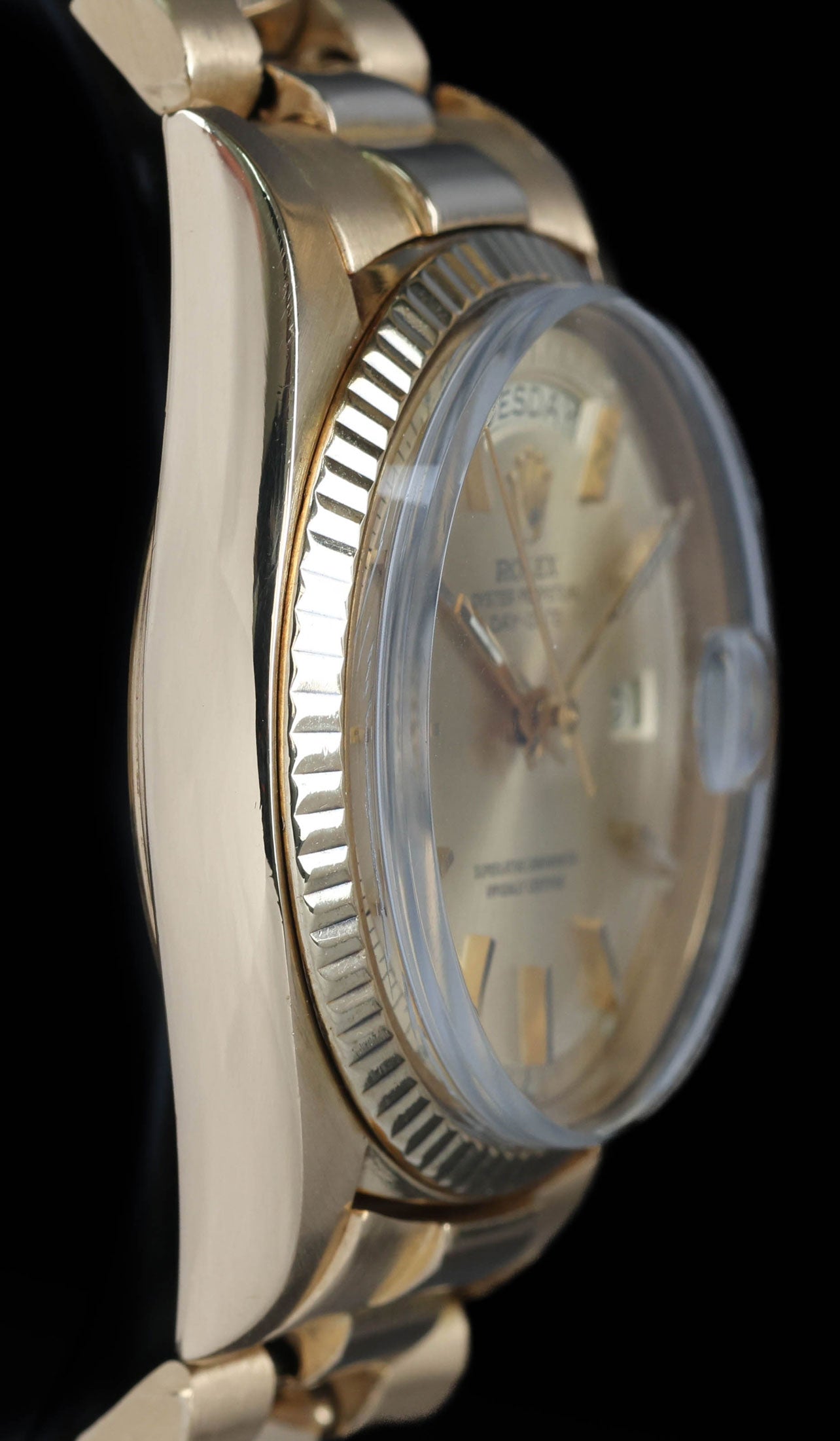 Pre-owned vintage Rolex Day-Date 1803 18K Yellow Gold 36MM 1974 | Crown Vintage Watches