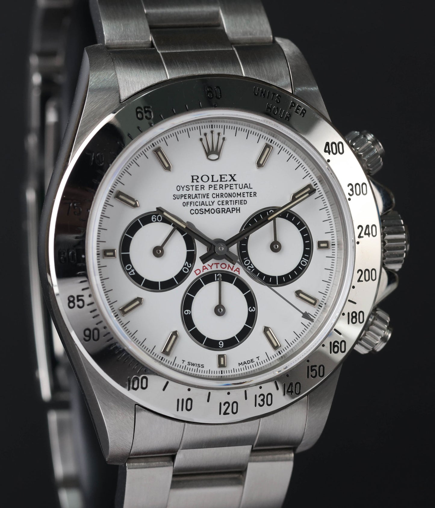 Pre-owned vintage Rolex Daytona 16520 'Zenith' 40mm 1991 | Full Set | Crown Vintage Watches