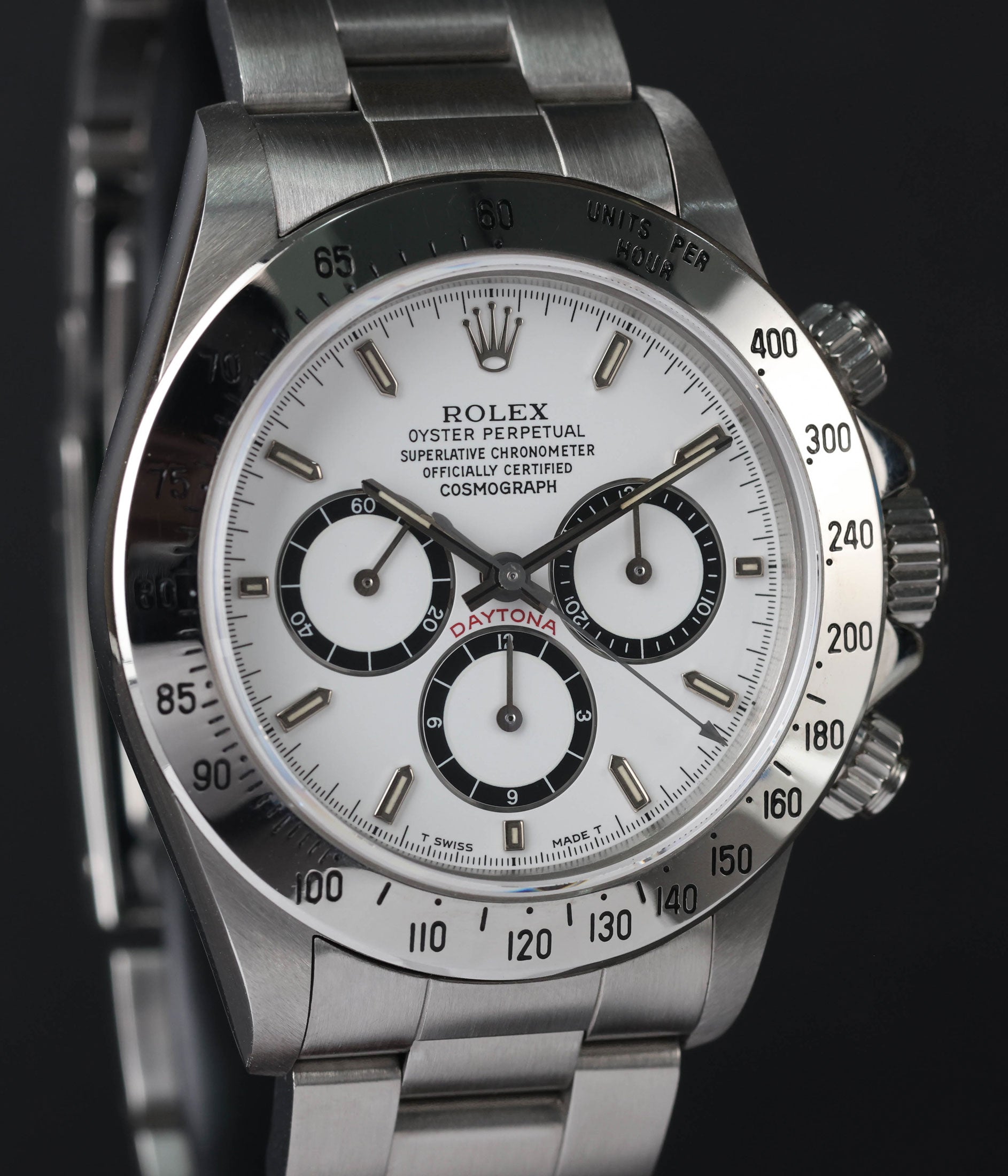 Pre-owned vintage Rolex Daytona 16520 'Zenith' 40mm 1991  | Full Set | Crown Vintage Watches