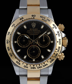 Rolex Daytona 40MM 116503 Black Dial Yellow Gold 2017
