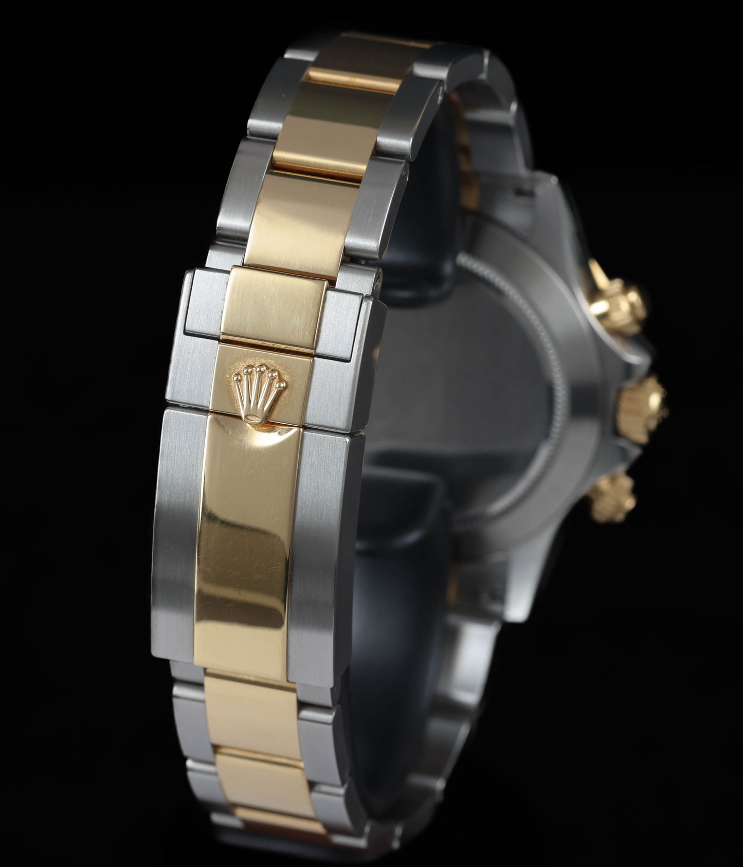 Pre-owned Rolex Daytona 40MM 116503 Black Dial Yellow Gold 2017 | Crown Vintage Watches